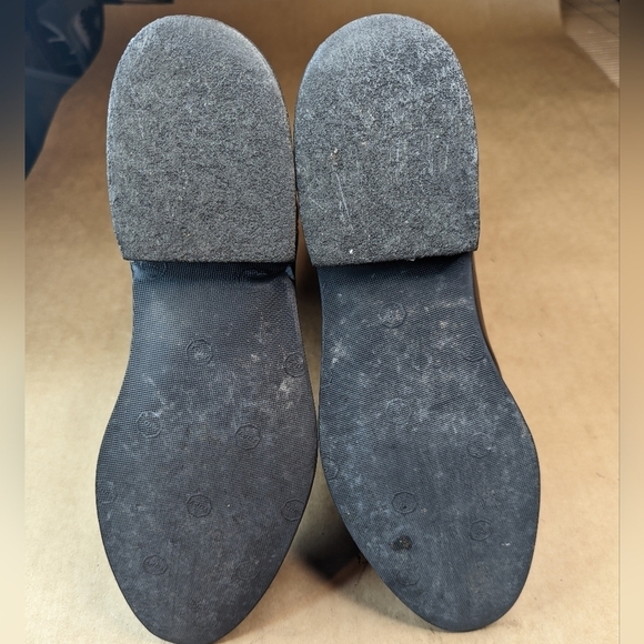 Lucchese Classics "Seville "boots men's size 8.5D black cherry goat leather West - Picture 11 of 12